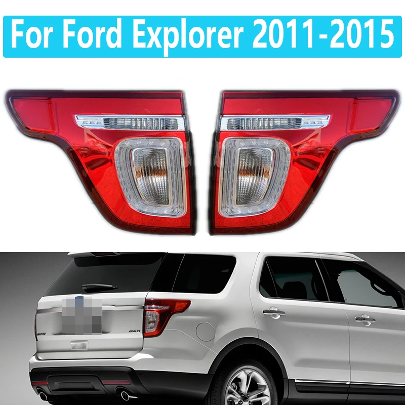 left/right Rear Tail Light For Ford Explorer 2011 2012 2013 2014 2015 Rear Tail Light Lamp Assembly Brake Turn Signal