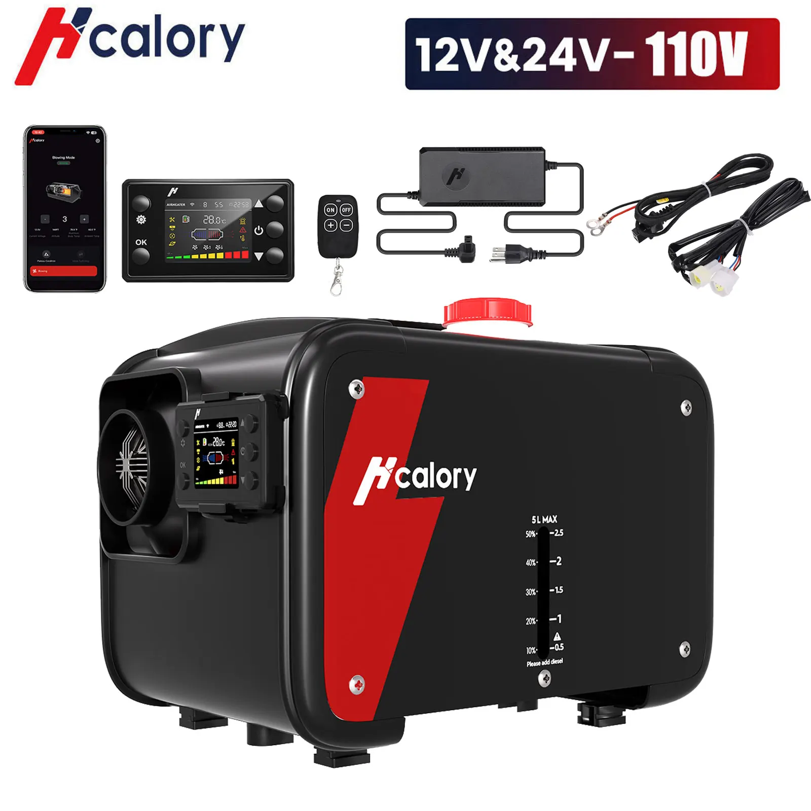 Hcalory Portable Di…