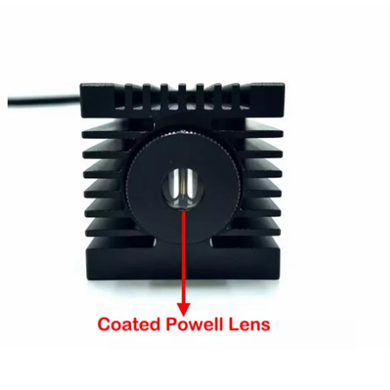 Fotografia 4: Módulo Laser Verde de Linha Única 525nm 2W com TTL a 90 Graus