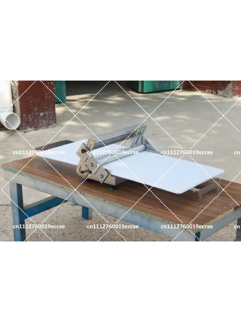 Manual Puff Pastry Machine Hand Cranked Dough Roller Croissant Pastry Sheet Maker for Bakery Kitchen Egg Tart Press Tool