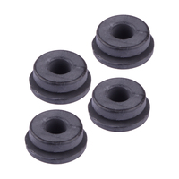 4Pcs Black 90480-12053 Grommet Mount Battery Box Side Cover Fit for Yamaha DT100 TW200 VMX1200 YZ80 XT350 WR250X Virago 750