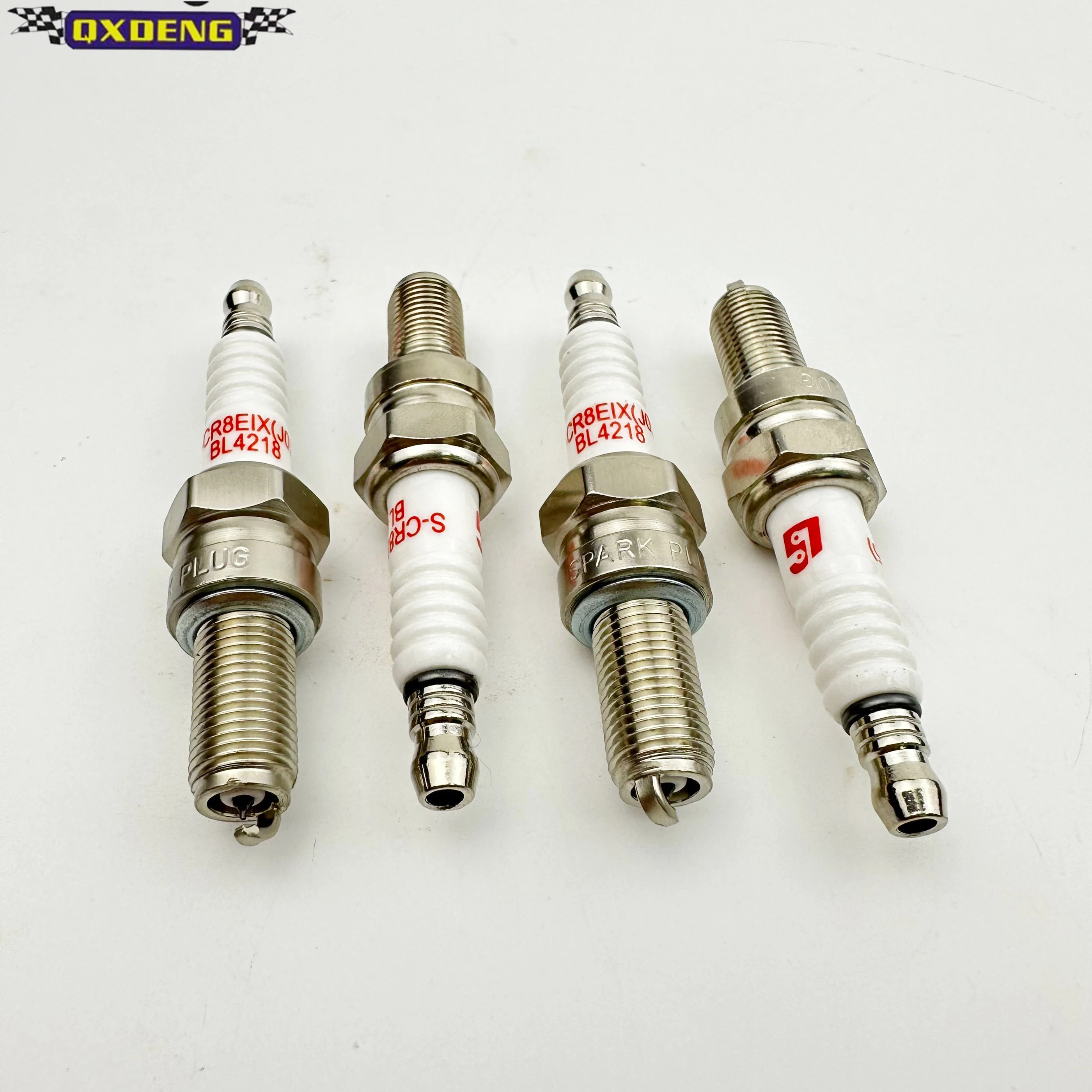 4pcs Bang u sheng Motorcycle Iridium Spark Plug Spark Plug Alloy Scooter Spark Plug CF 250 Electrical Plug Spark/4218