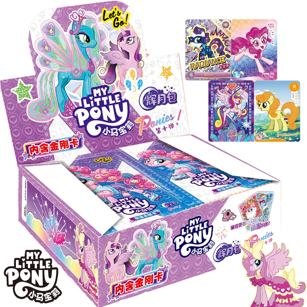 

My Little Pony Collection Card For Children Rarity The Princess's Fantasy Magic Friendship Eternal Limited Game Card Kids Toys