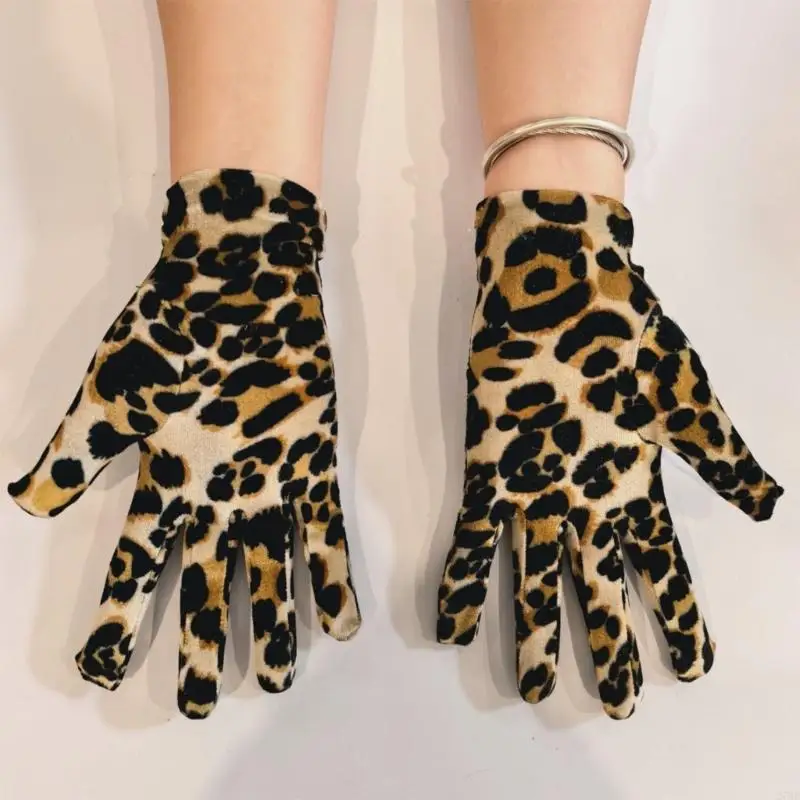 Rękawiczki unisex 270D z nadrukiem zwierzęcym Miękkie tekstylia poliestrowe Komfort podczas aktywności na świeżym powietrzu