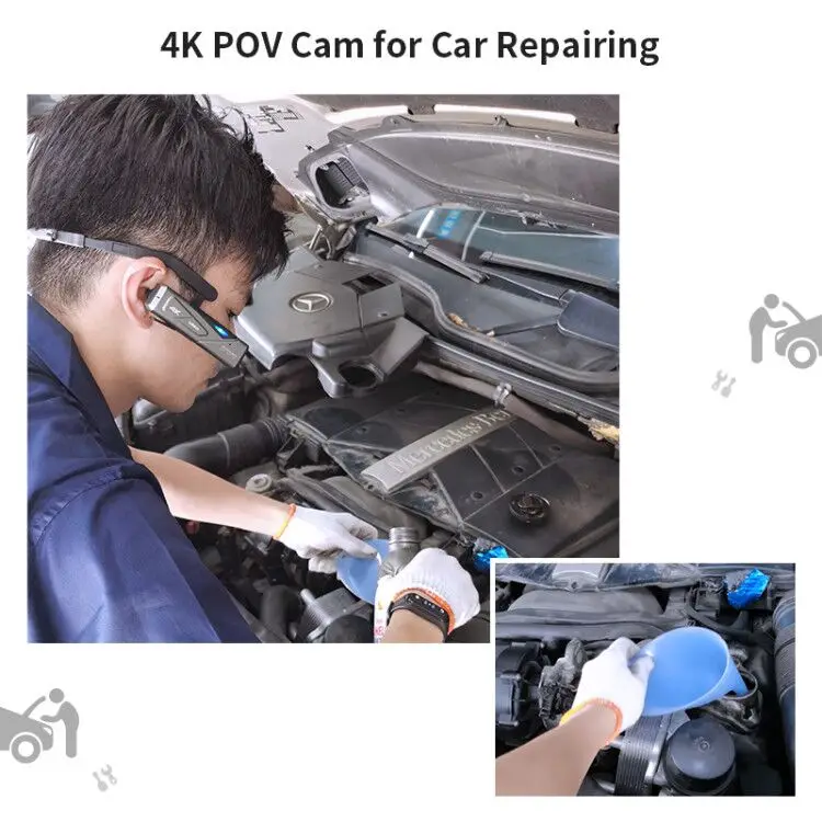 New POV Wholesale Camcorder Car Repairing  Digital 4K UHD Camera for Working