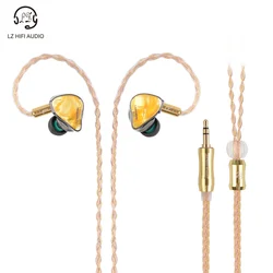 LZ A2 PRO High-end Audiophile Headset 1DD+2 Knowles BA Hybrid 3 Driver In-ear Monitor Earphone HIFI Music Studio Earbud A4 Pro