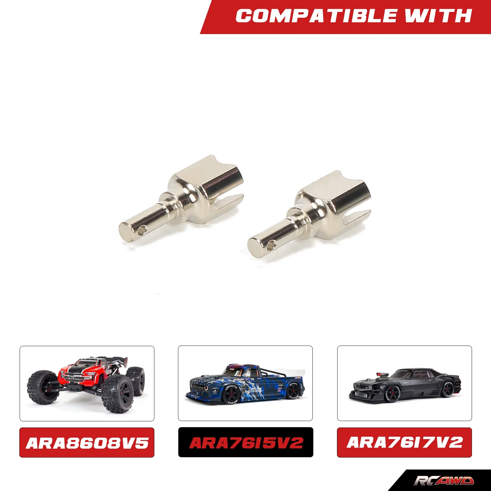 

RCAWD Diff Outdrive Steel for Arrma 1/7 1/8 6S Felony Infraction Limitless MOJAVE Kraton Outcast Notorious SENTON Typhon Upgrade