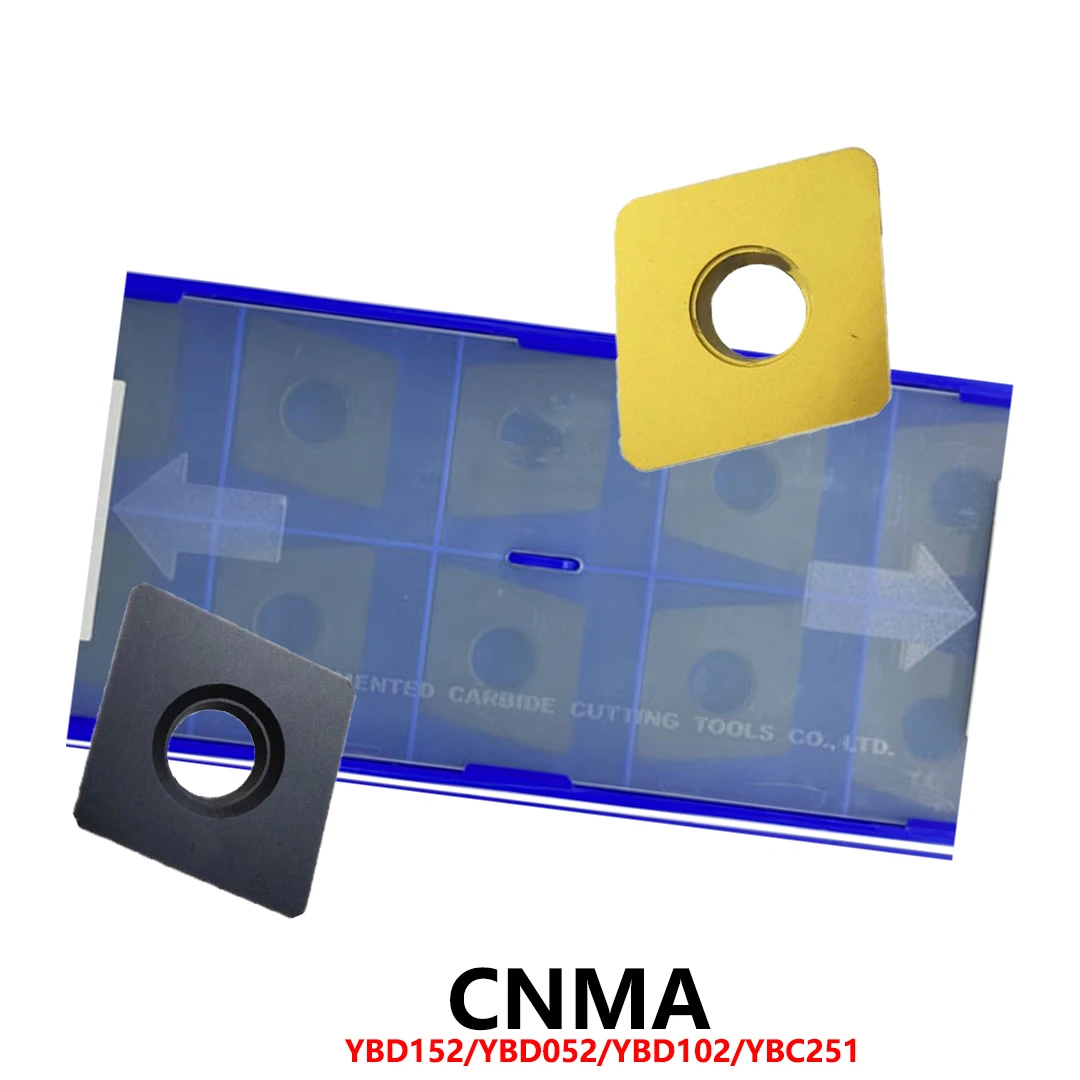 

Оригинальный CNMA120408 CNMA120412 CNMA160616 CNMA190612 CNMA160630 YBD052 YBD152 YBD102 Твердосплавные вставки Лезвие с ЧПУ CNMA 120404 Инструменты
