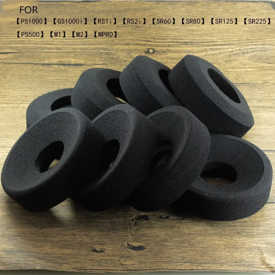 Cuscinetti Per GRADO PS1000 GS1000i RS1i RS2i SR60 SR125 M1 MPRO M2 SR80 Cuffie Auricolare di Ricambio Cuscino Auricolare Cuscino Auricolari Schiuma