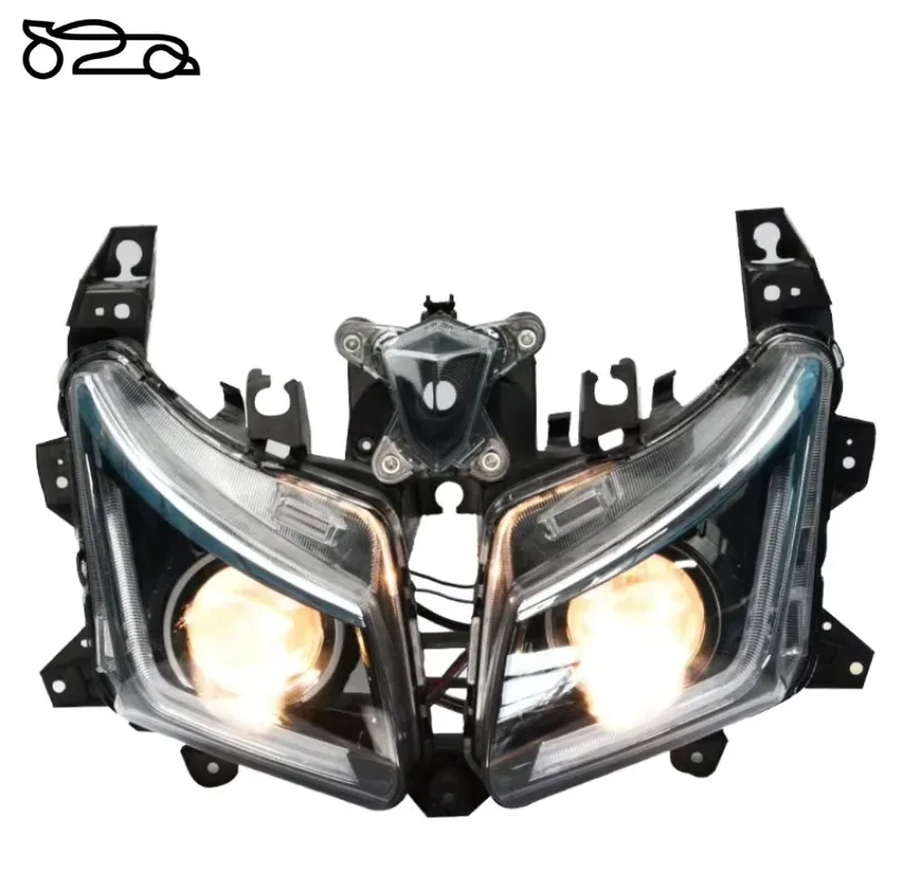 for Yamaha Tmax 530 Headlight Retrofit Light Emitting Diode Motorcycle Headlight Assembly