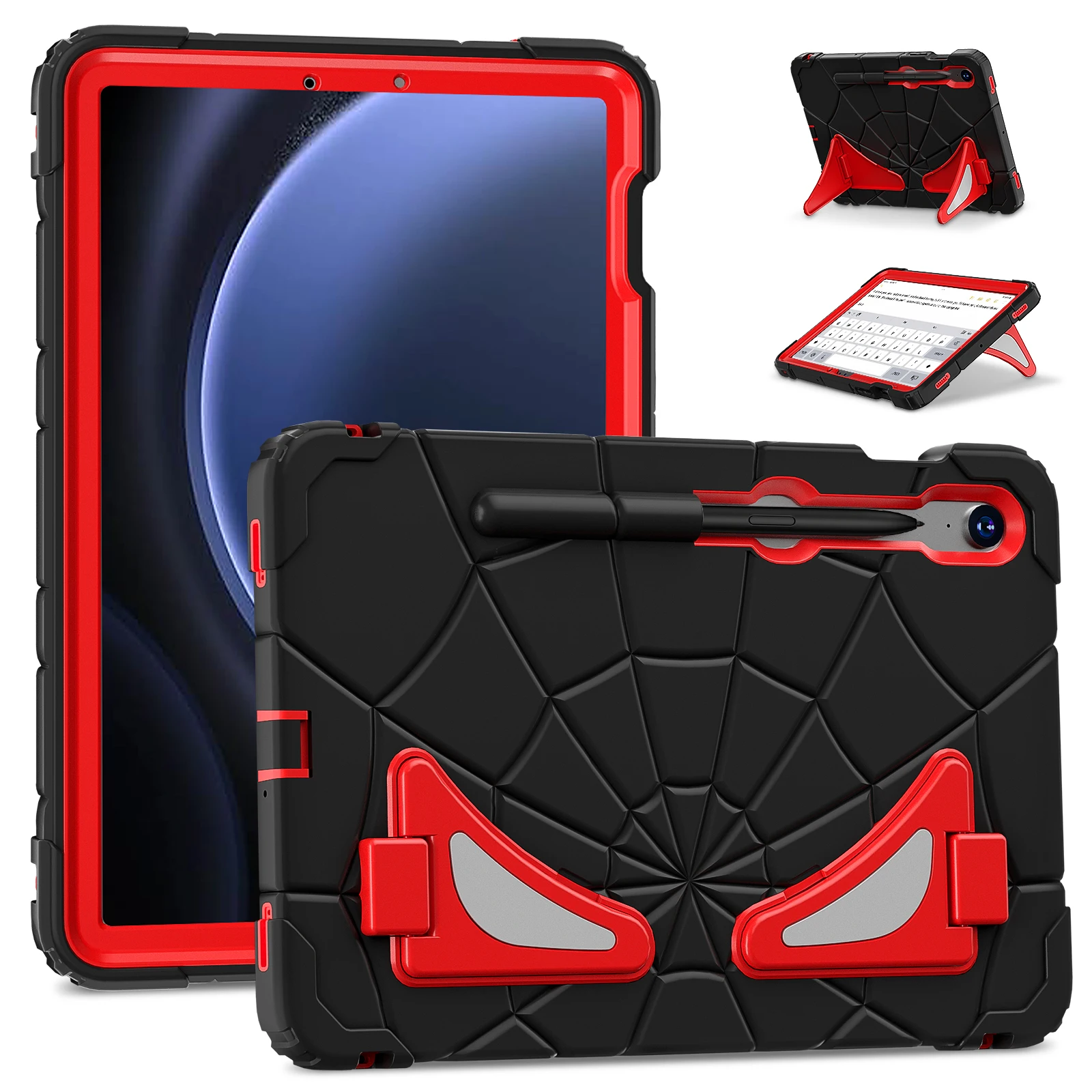 

Tablet Protective Case A1 Model Is Suitable for Samsung Galaxy S10FE(2025)/TabS7/S8/S9/S9FE(2023) with Stand 10 Colors Available