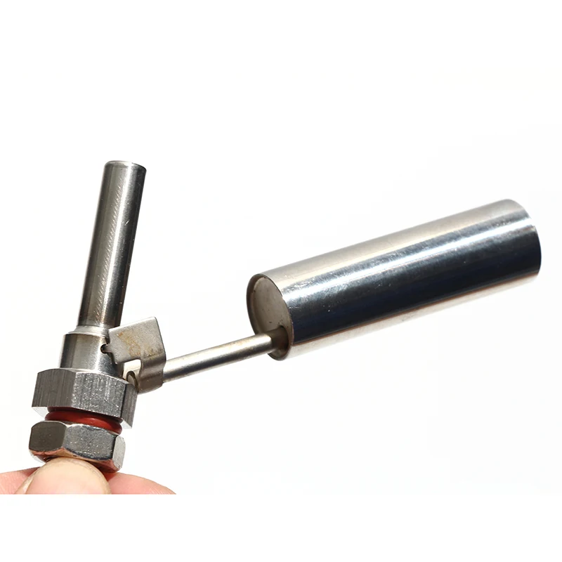 1pc montado lateral 304/316 interruptor flutuante bico de pato interruptor de nível líquido sensor de aço inoxidável resistência a altas temperaturas