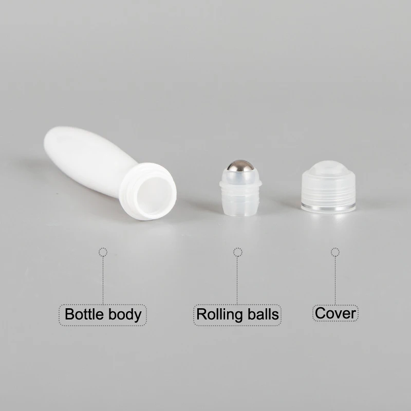 15ml Plastic Roller Ball Perfume Essential Oil Bottles Summer Mosquito Repellent Container Travel Refillable Bottle DIY Deodoran