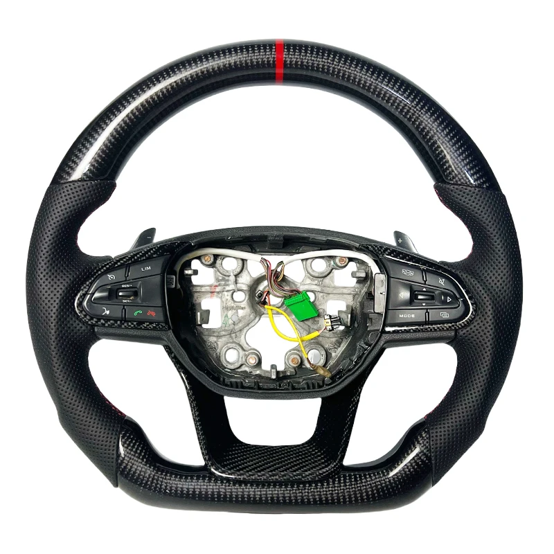 Sport-style Forged Carbon Fiber Steering Wheel for GEELY BINRAY Coolray Emgrand Okavango Plus Gelly Tugella/fy11 Steering Wheel