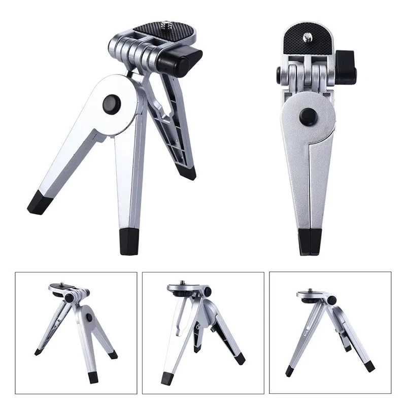 Portable Foldable Tripod Travel Shooting Mount Accessories Portable Tabletop Support For DSLR SLR Camera For Vlog Live Photo Use