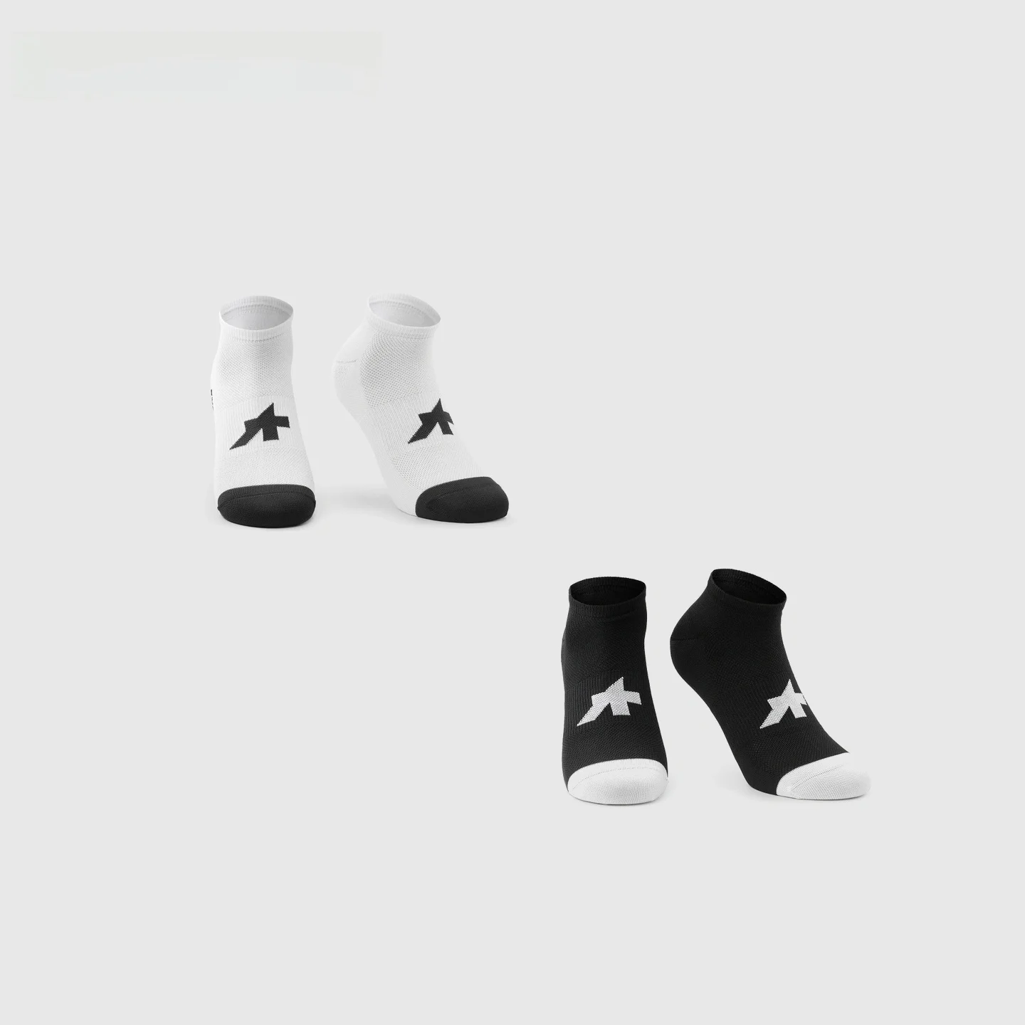 assos-men's-and-women's-low-cut-breathable-quick-dry-cycling-socks-for-summer-comfortable-standard-foot-fit-simple-style