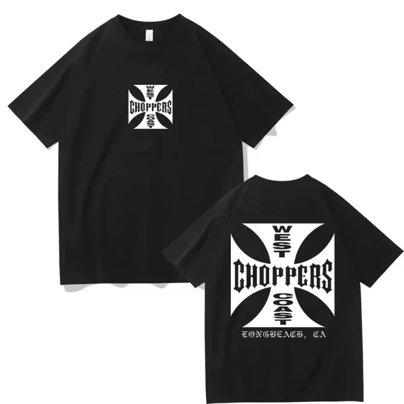 2026 Unisex West Coast Choppers Graphic T‑Shirt Y2K Harajuku Kawaii High Street Streetwear Summer Casual Short Sleeve Tee