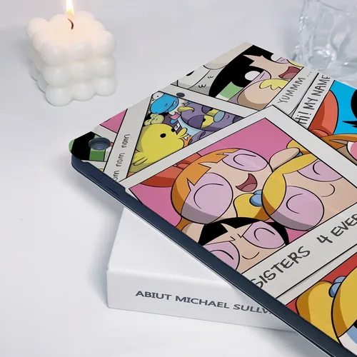 Imagen 2 del producto Funda de dibujos animados Powerpuff Girls para iPad Pro 11 12,9 13 2022 9,7 10,2 6th 7th 8th 9th 10th Generation funda Air 3 4 5 6