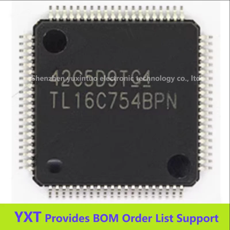 

TL16C754BPNR TL16C754 QUAD UART 64BYTE FIFO 80-LQFP