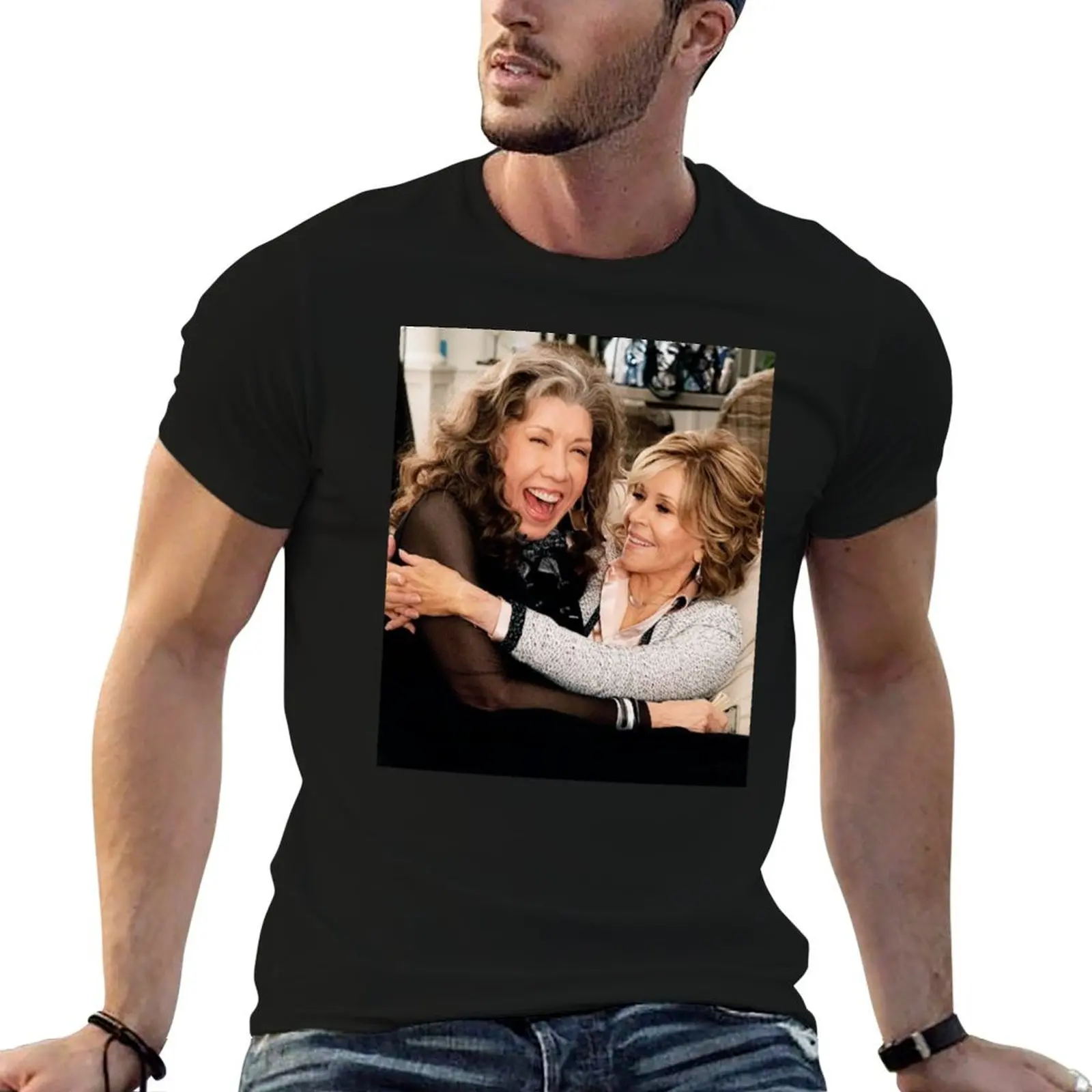 

Футболка Grace and Frankie, хлопковые футболки, высококачественная футболка, футболки для мужчин, винтажная футболка с графикой