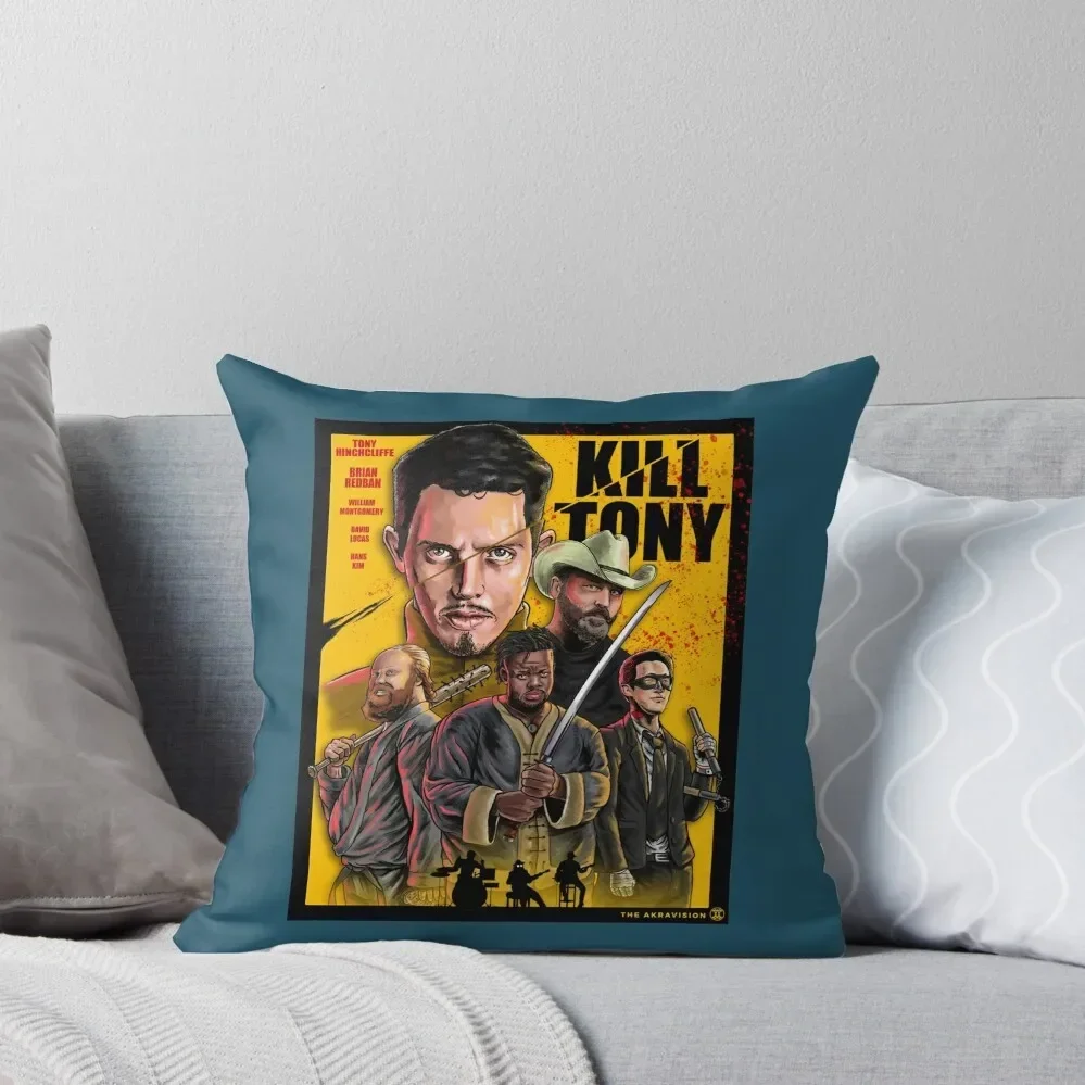 

Kill Tony Movie Poster Throw Pillow Anime Cushions Cover Christmas Pillow Cases Decorative Cushions pillow