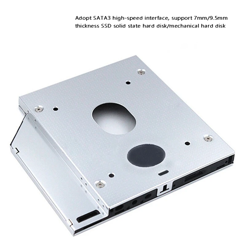 Supports Hard Drive 2.5 Inch Second Hard Drive SATAI II III SDD Mechanical Hard Drive Universal CD DVD-ROM