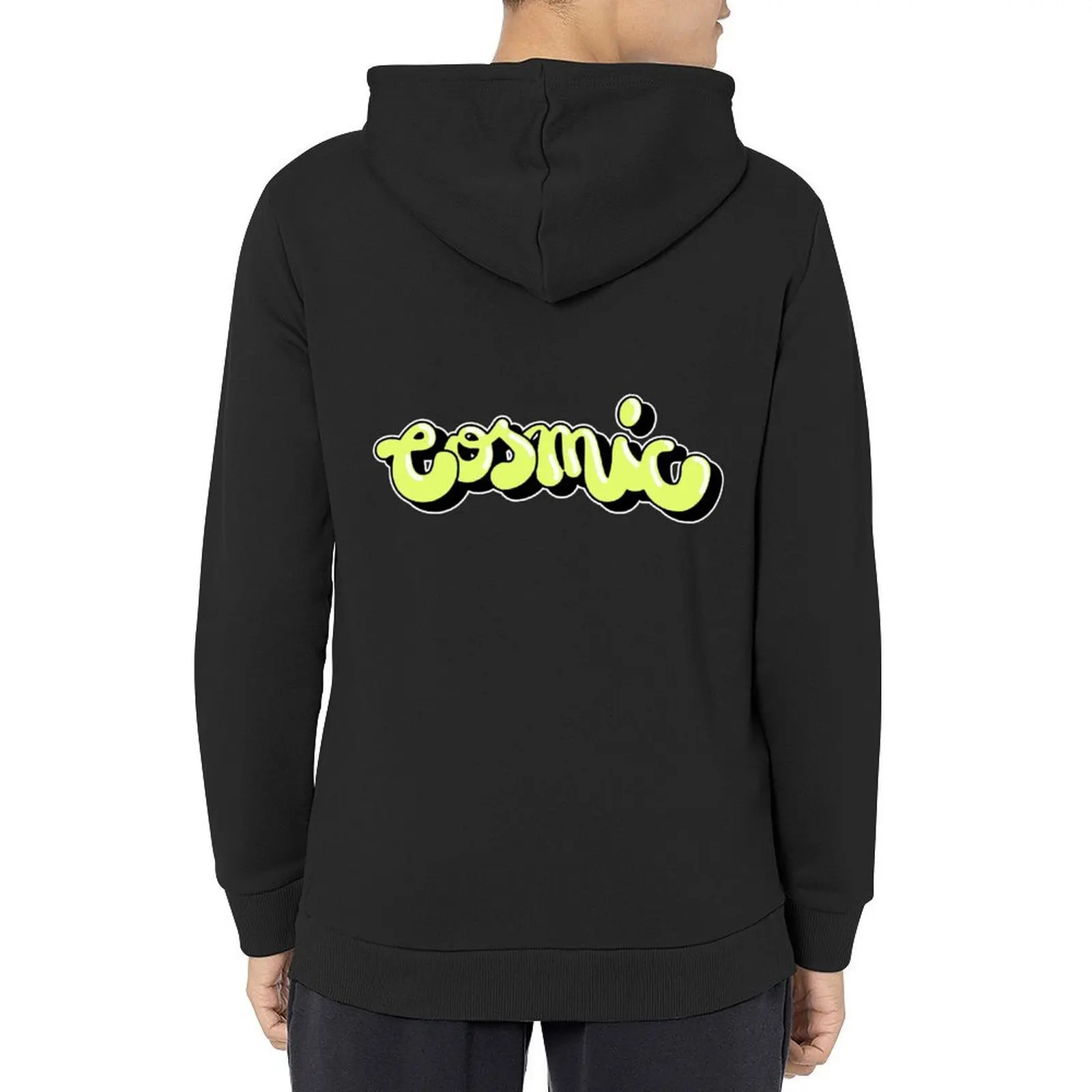 

cosmic - bubble lettering Hoodie men's clothes men's autumn clothes autumn jacket men men clothing hoodie streetwear