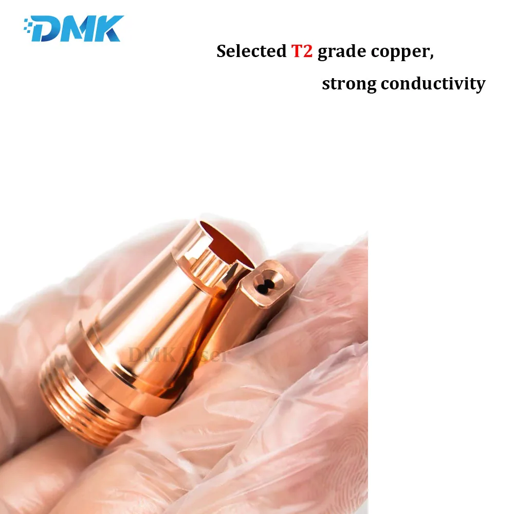 DMK Laser Welding Nozzle Wire Feeding Nozzle  1.2/1.6/2.0  Double wire guide nozzle  For CQWY Hand-held Laser Welding Machine