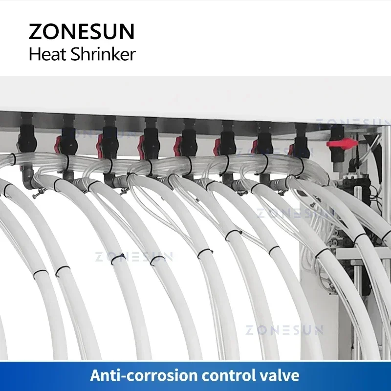 ZONESUN ZS-CRC Riempitrice automatica per liquidi corrosivi 12 teste disinfettante acido disinfettante alcali riempitrice per bottiglie di candeggina