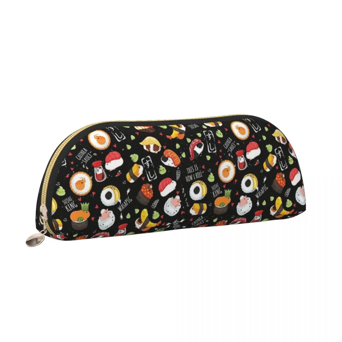Japanese Guinea Pig Sushi Pencil Case Pencil Pouch Storage Stationery Supplies Big Capacity Pen Box Pencil Bag for Studen School