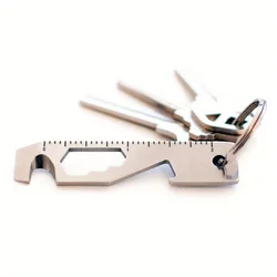 1PC schroevendraaier moersleutel flesopener multifunctionele gereedschapskaart buitensporten kamperen wandelen survival redding noodhulpmiddel