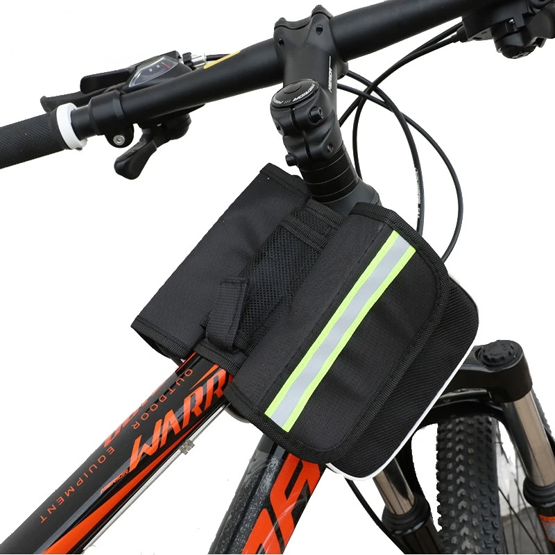 

Waterproof Cycling Bike Bicycle Front Tube Frame Pouch Saddle Bag Case