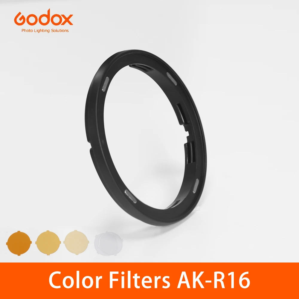 Godox AK-R1 S-R1 Barn Door, Snoot, Color Filter, Reflector, Honeycomb, Diffuser Ball Kits for Godox AD200 H200R V1 Flash Head