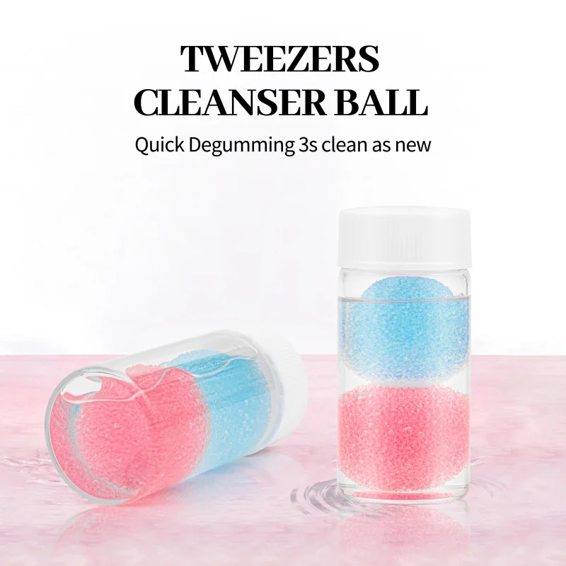 30 مللي ملاقط الرموش الأنظف لاش الغراء تمديد لوازم السائل ملاقط رمش تنظيف الإسفنج