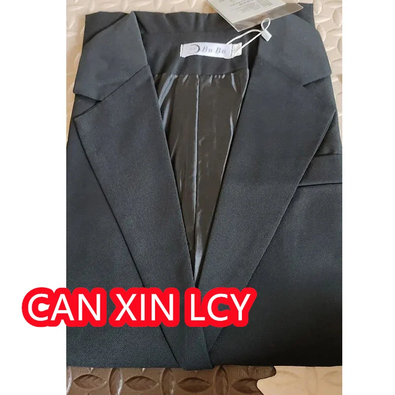 

Wild Lined Blazer Vest Women's Sleeveless Jacket 2025 Spring Autumn New Female Korean Suit Vest Black Office Work Vest