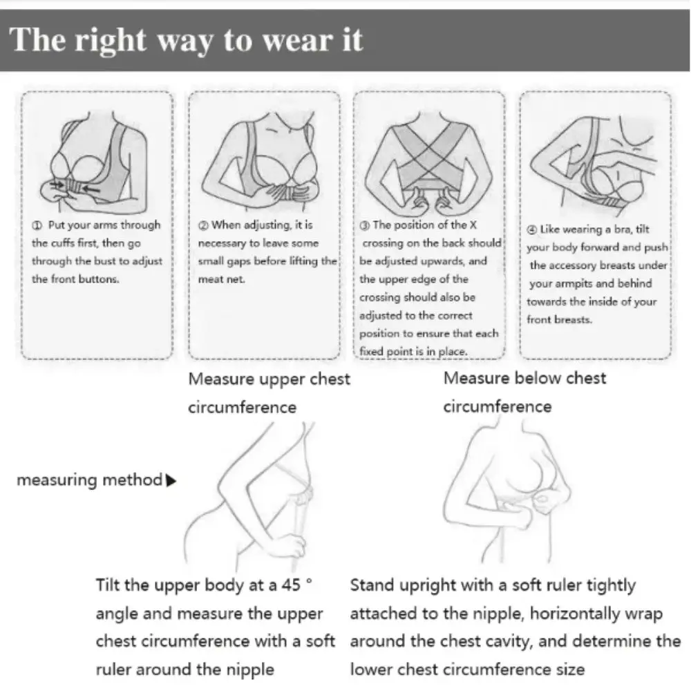 Bra Belt Posture Corrector Hunchback Correction Support Brace Chest Support Brace Invisible Design Posture Correction