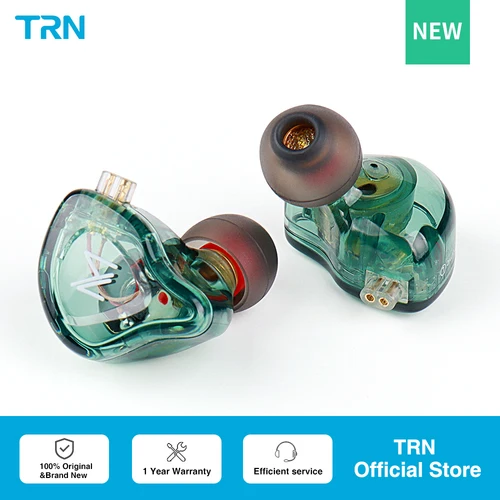 Imagen 1 del producto TRN-auriculares intrauditivos MT1 para Xiaomi, audífonos con Monitor dinámico de DJ, IEM, HIFI, deportivos, con cancelación de ruido, TRN ST5, Kirin MT4, MT3