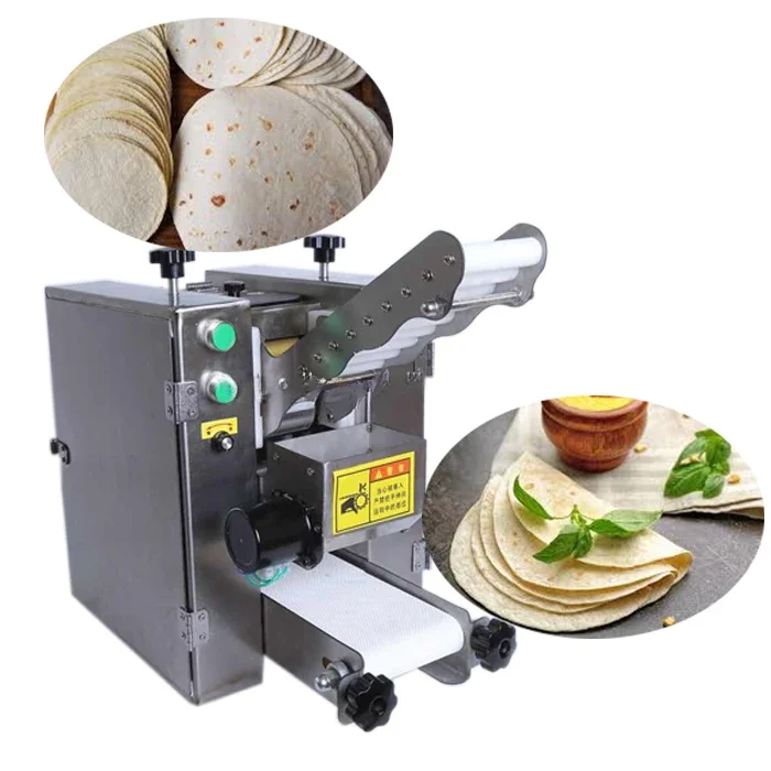 

Food industry automatic thin pancake machine maquina de tortillas de harina electric roti maker machine chapati making machine