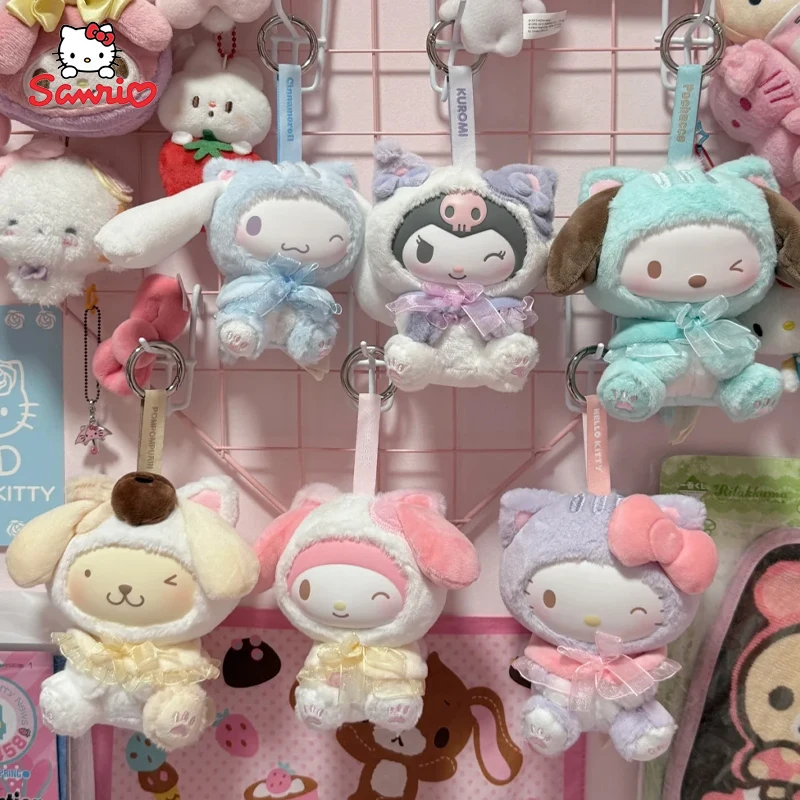

In Stock Genuine Original Toptoy Sanrio Characters Play With Kitty Series Blind Box Kuromi Melody Pendant Toy Birthday Gift