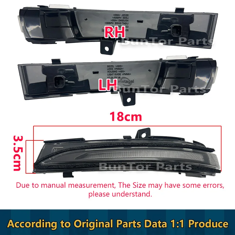 Wing Mirror Lamp For HYUNDAI HB20 BR2 2nd Generation 2019 2020 2021-2025 Side Rearview Mirror Turn Signal Light/87614/24-R1000