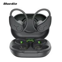 Original Bluedio S6 Sports Bluetooth Earphones with Mics Bluetooth 5.1 Wireless Headphones HiFi Stereo Wireless Earbuds