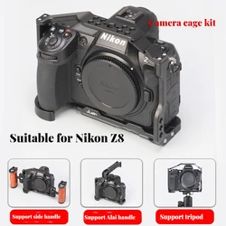 Camera Rabbit Cage For Nikon Z8 Rabbit Cage Camera Expansion Frame Kit Vertical Shooting Handle Rabbit Cage Multifunction