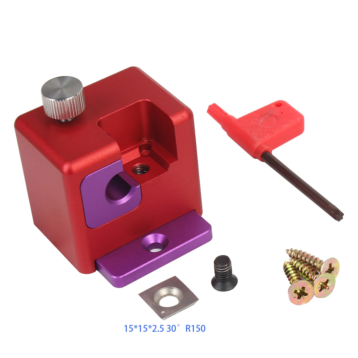 مثقاب كهربائي لطحن وتد دائري ، متري ، 5-18 ، شفرة كربيد خشبي ، أداة عمل مساعدة ، 1 السينمائي