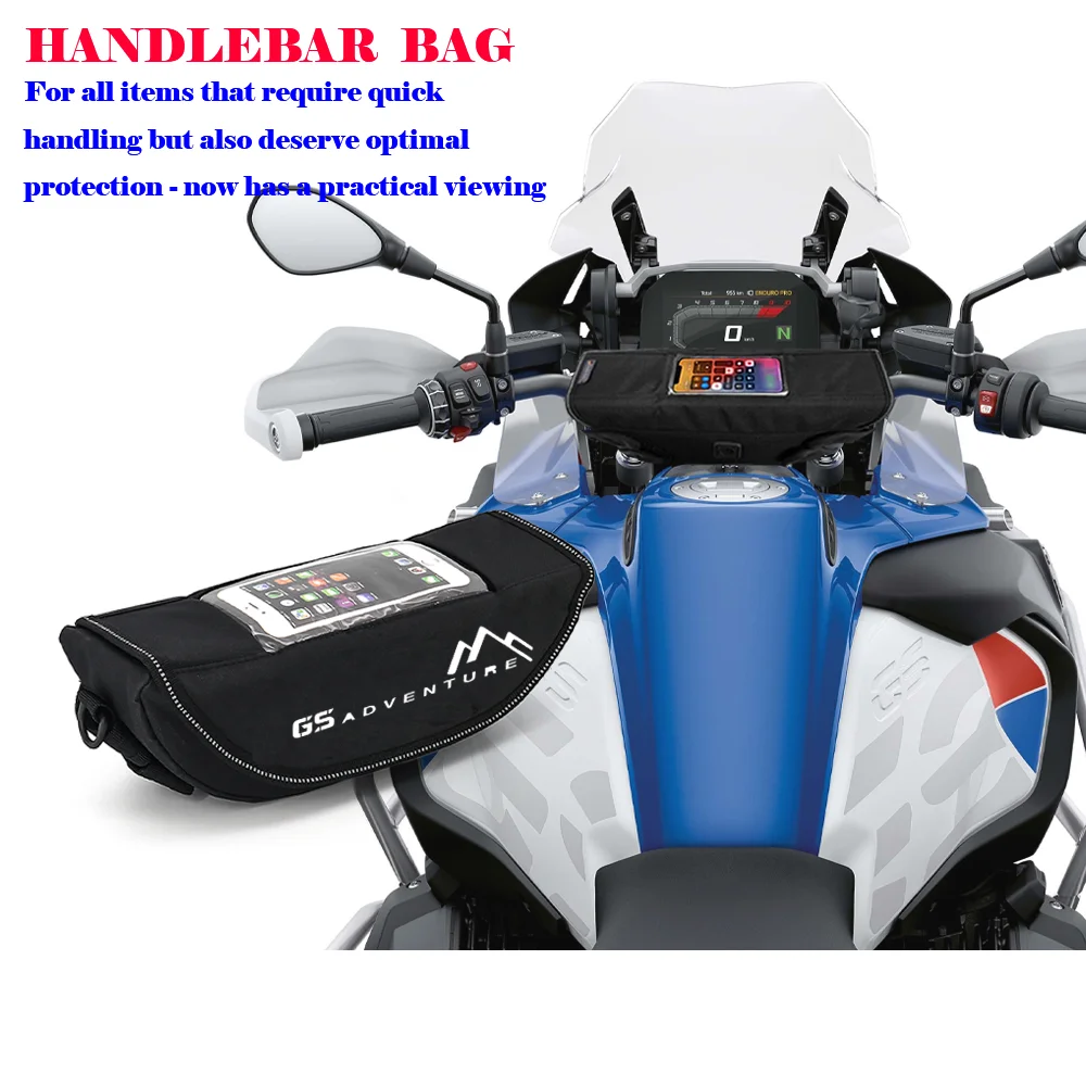 For BMW GS TROPHY  GS Adventure  nine- T bag modern waterproof motorcycle handlebar travel navigation bag