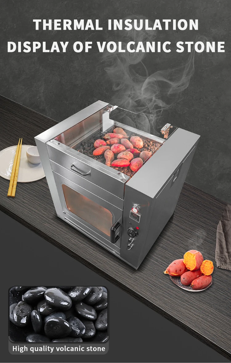 CE Approved Chinese Sweet Potato Corn Roasting Machine Fresh Corn Grilling Oven