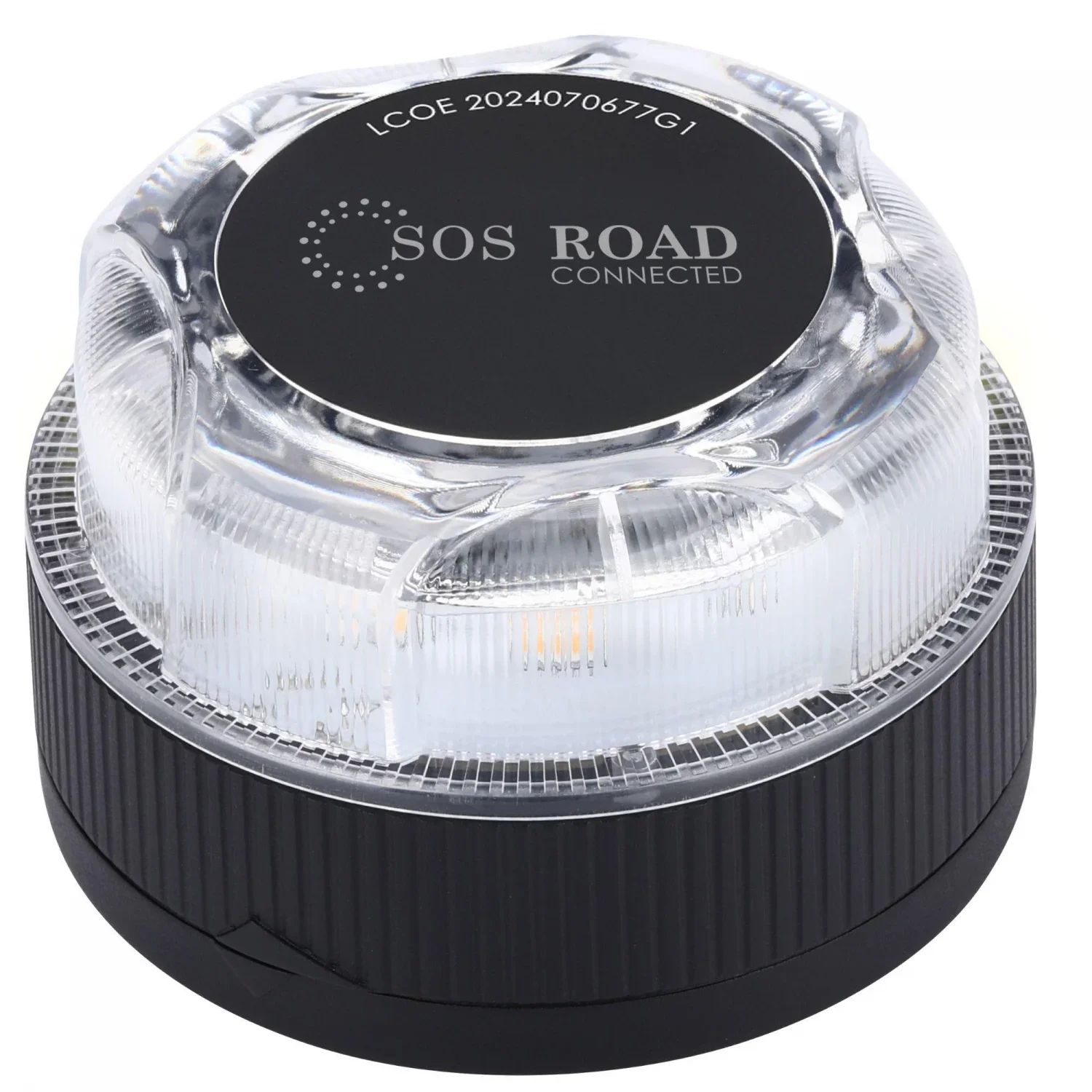 Sos road beacon v16 approved with geolocation - emergency light connected with dgt 3.0, esim
