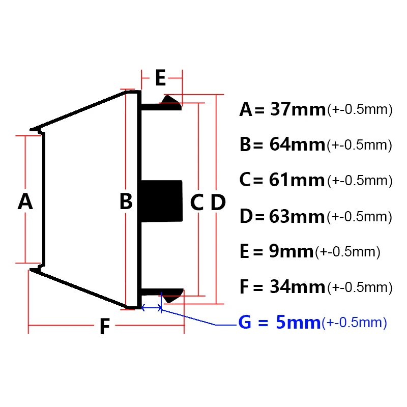 4PCS 64mm Car Wheel Center Cap For SSR XR-4 VOLK RAYS TE37 CE28 RE30 ZE40 TYPE B Sport Rim Hub Cover