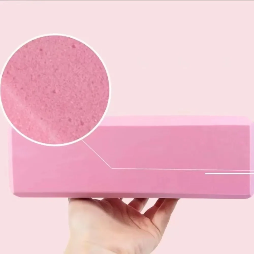 Body Shaping High Density Yoga Brick EVA Foam Solid Color Yoga Block Durable Supportive Foam Brick Stretching