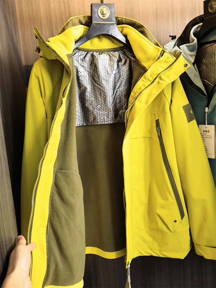 

Heavyweight aphene Jaet Men's Outdoor Sports Windbreaker Coat Trendy Autumn Winter Stand Fit Faion Urban Sle