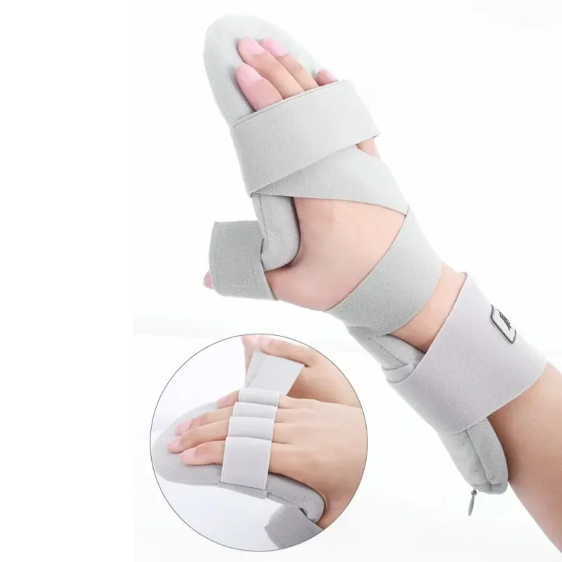 Stroke Hand Brace Support Adjustable Finger Night Hand Splint Support Orthopedic Wrist Rest Arthritis Tendonitis Rehabilitation